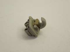 Audi A6 C5 Biscuit Cream Sun Visor Hook Clip New Genuine 4B08575621ZS (Item #379594) 