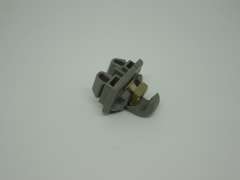 Audi A6 C5 Sun Visor Clip Hook Light Grey Platinum New Genuine 4B0857562E59 (Item #198913) 