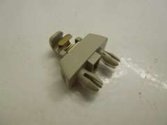 Audi A6 C6 Linen Beige Sun Visor Hook Clip New Genuine 4F0857561Y22 (Item #362087) 