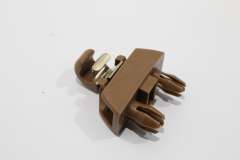 Audi A6 C6 Amaretto Brown Sun Visor Hook Clip New Genuine 4F08575618Y4 (Item #384693) 