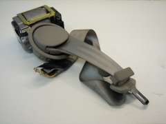 Audi A8 D2 FL Rear OS Right Seat Safety Belt Platinum Grey 4D0857806C (Item #230893) 