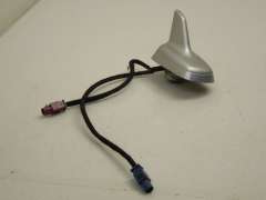 Audi A6 C6 Avant Roof Mounted Shark Fin Aerial Phone Nav Silver 4F9035503F (Item #418572) 