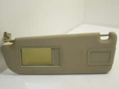 Audi A8 D3 NS Left Cream Sun Visor With Vanity Mirror 4E0857551K (Item #328248) 