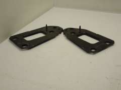 Audi A4 B8 Front Bumper Support Mount Securing Brackets Pair 8K0805499 (Item #338080)