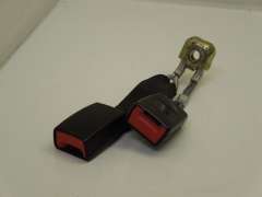 VW Phaeton D1 Pair Rear Seat Belt Buckles Black 3D0857739H (Item #197783) 