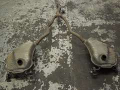VW Phaeton D1 SWB Diesel Exhaust Complete Cat Back 3D0253533 (Item #404045) 