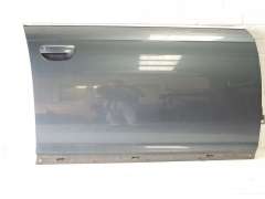 Audi A6 C6 Front OS Right Door Skin Northern Lights Blue Pearl LZ7R 4F0831052F (Item #135161) 