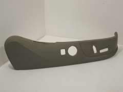 Audi A8 D3 OS Right Platinum Grey Seat Trim 4E0881326 (Item #135234)