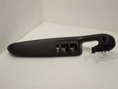 Audi A6 C6 Front OS Right Door Card Arm Rest Black 4F2867162A (Item #457243) 