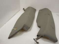 Audi A4 B7 Avant Rear Seat Side Bolsters Platinum Grey Cloth 8E9885703AA (Item #135933) 