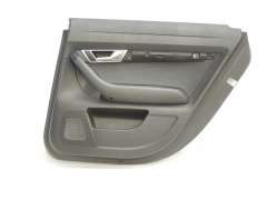 Audi A6 C6  Rear OS Right Black Leather Door Card  4F0867304BN (Item #136393) 