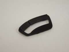 Audi A8 D3 Black Rear Centre Seat Belt Guide Trim 4E0857781A (Item #231482) 