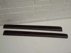 Audi A8 D3 LWB Rear Walnut Upper Door Trims Pair 4E4867419 (Item #142605) 