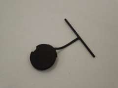 Audi A4 B6 Avant Boot Side Trim Screw Bolt Cover Cap Trim Black New 8E9863905 (Item #346485) 