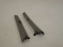 Audi A6 C6 Pair Dashboard Side Trims Light Grey Platinum 4F0868203A (Item #144028) 