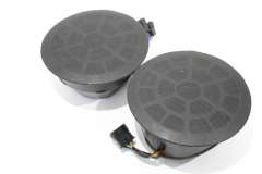 Audi A8 D2 Pair Rear Shelf Speakers Black 4D0035401 (Item #449979) 