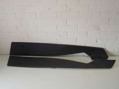 VW Phaeton D1 Pair Black Transmission Tunnel Side Trims 3D2863303C (Item #154091) 