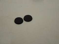 Audi 80 Coupe Cabriolet Black Dashboard Screw Cover Caps Pair 893857085A (Item #156546) 