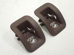 Audi A5 8T Pair Isofix Seat Slot Guide Trim Cover Garnet Red New 8T0887233BEA5 (Item #175026) 