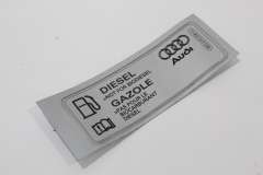 Audi A4 B8 A5 8T Fuel Filler Flap Sticker Diesel New 8K0010508Q (Item #384152)