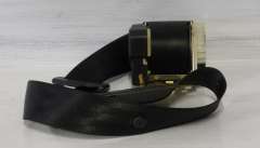 Audi A2 Rear NS Left Seat Safety Belt Black 8Z0857805C (Item #223296) 