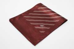 Audi Red Burgundy Polyester Scarf Accessory New PR772 (Item #157122) 