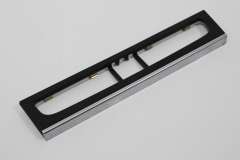 Audi A3 8P FL Black and Silver Upper Dash Trim 8P0863321F (Item #296861) 