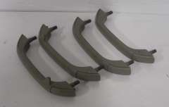 Audi A2 Set of 4 Platinum Light Grey Grab Handles 8Z0857607C (Item #223349)