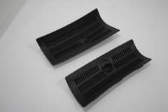 Audi A2 8Z Rear Light Cluster Access Panels Pair Black 8Z0863989 (Item #420972)