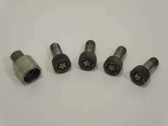 Audi A3 A4 A5 A6 A7 A8 TT Locking Wheel Nut Bolts And Key Code E 4F0698139C (Item #473013) 
