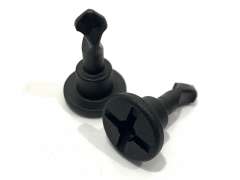 Audi TT 8N A3 8L Engine Cover Trim Fixing Bolt Peg x2 New Genuine N90801101 (Item #436302) 