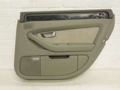 Audi A8 D3 OS Right Rear Platinum Door Card With Silver Insert 4E0867304A (Item #161056)
