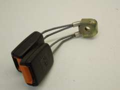Audi A8 D2 Rear Seat Belt Buckles Pair 4D0857739F (Item #520) 