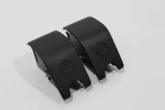 Audi A3 8V Pair Black Isofix Slot Cover Cap Trims New  8V0887187 (Item #345228) 