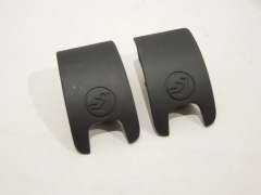 Audi A3 8P Pair Black Isofix Slot Cover Cap Trim Covers New Genuine 8P0887187 (Item #203575) 