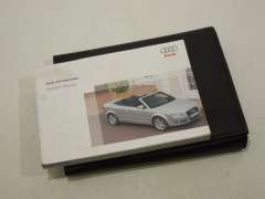 Audi A4 B7 Cabriolet Handbook and Wallet 2735618H020 (Item #425864) 