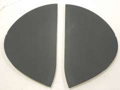 Audi A6 C5 Lago Green Fuse Box Covers Dashboard Ends Pair 4B0857085B (Item #165786) 