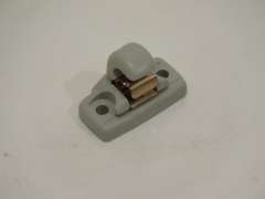 VW Golf Passat Beetle Sun Visor Hook Clip Pearl Grey New 3B0857561BY20 (Item #464483)