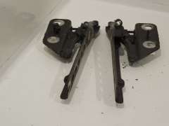Audi A8 D3 Pair Bonnet Hinges Black 4E0823301G (Item #256016) 