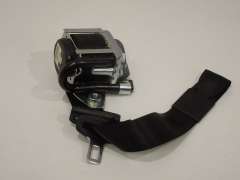 Audi A3 8P Cabriolet Front NS Left Passenger Seat Safety Belt Black 8P7857705A (Item #471690) 
