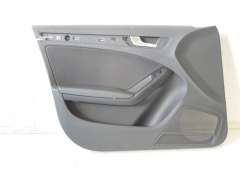 Audi A4 B8 NS Left Front Door Card Black With Black Cloth Insert 8K0867103D (Item #380563) 