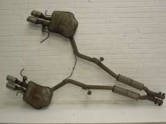 Audi S8 D3 5.2 V10 Twin Exit Exhaust Cat Back  4E0253610AF (Item #447461) 