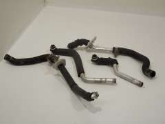 Audi A8 D3 Heater Matrix Connecting Pipes set of Four 4E0898968 (Item #442416) 
