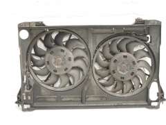 Audi S8 D3 5.2 V10 Twin Electric Radiator Cooling Fans in Panel 4E0121205N (Item #447401) 