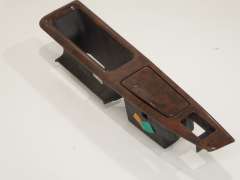 Audi A8 D2 NS Left Rear Black Walnut Door Insert Trim Handle 4D0959527C (Item #179110) 