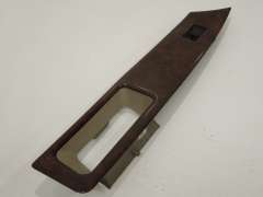 Audi A8 D2 NS Left Passenger Walnut Over Cream Door Handle 4D2959521 (Item #179114) 