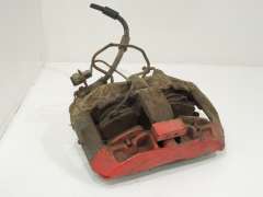 Audi A8 D2 PF NS Left Front Brake Caliper Red 4D0615107A (Item #282355)