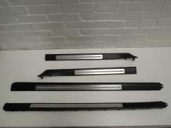 Audi A8 D3 Set 4 Door Cill Sill Trims 4E0853985C (Item #394850) 