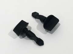 Audi A1 A3 Q3 Q5 Q7 Rear Towbar Cover Fixing Clip Peg x2 New 6Q0807643 (Item #350520) 