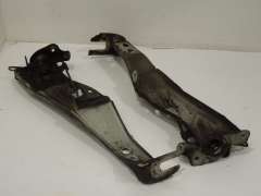 Audi A6 100 C4 Pair of Bonnet Lock Slam Panels Silver 4A0805799 (Item #185412) 